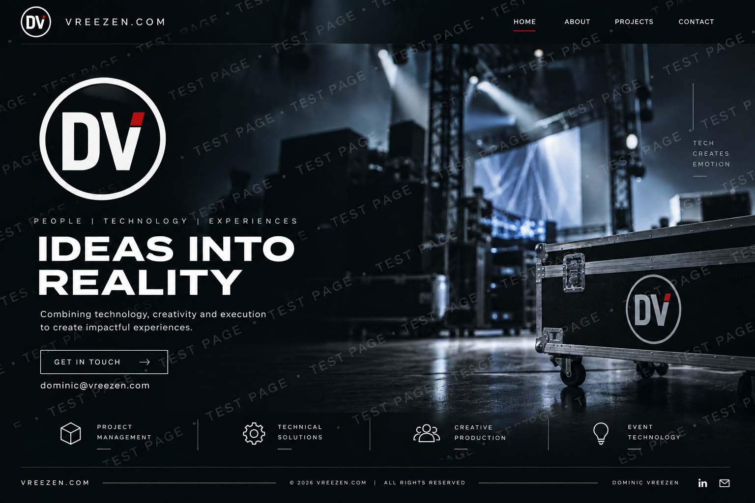 Vreezen.com — Ideas into Reality